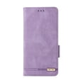 thumbnail image 5 of Allytechgroup Wallet Phone Case for Samsung Galaxy A25 5G, Built-in Credit Card Slot RFID Blocking PU Leather Flip Bumper Shockproof Protective Back Cover for Samsung Galaxy A25 5G, Purple, 5 of 9
