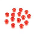 thumbnail image 2 of U8MO 100pcs Glass European Large Hole Rondelle Beads Faceted Mini Loose Spacer 14x8mm-Red, 2 of 7