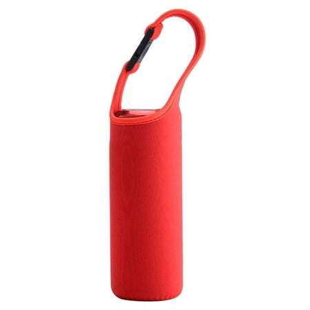 

500ml Heat Insulated Cup Sleeve Water Bottle Protector Storage Bag with Handle