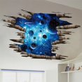thumbnail image 5 of Wall Sticker Universe Planet Galaxy 3D Window Floor Sticker Ceiling Sticker Wall Sticker Decoration Living Room Bedroom Home Children's Room Baby Kid Boys Girls, 5 of 5