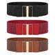 thumbnail image 1 of 3 Piece Set Of Women's Wide Waist Belt Elastic Waist Belt Elastic Dress Belt Women's Belt, 1 of 5