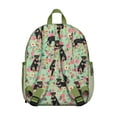 thumbnail image 3 of Rottweiler with Floral Backpack Backpack for School,Cute School Bag,Schoolbag with Adjustable Shoulder Straps & Padded Back,13.8"x11.4"x6", 3 of 6