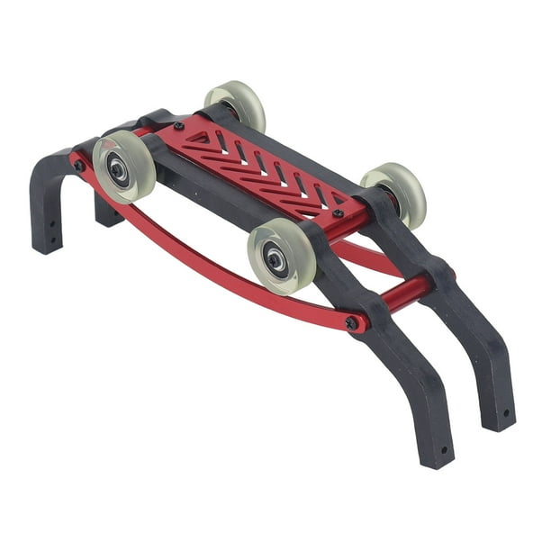 Conjunto de barra con ruedas para automóvil RC, barra con ruedas ensamblada Barra con ruedas de aluminio para barra con ruedas ensamblada para automóvil MJ RC optimizada para la excelencia