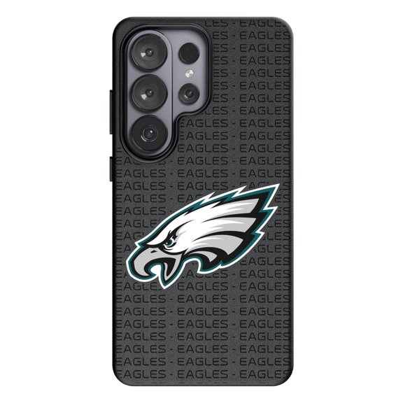 Keyscaper Philadelphia Eagles Text Backdrop Galaxy Magnetic Bump Case