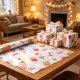 thumbnail image 5 of Rollo de papel de regalo de la serie Acuarela – Papel metalizado grueso para regalos de cumpleaños, fiestas, bodas o celebraciones | Guías de cuadrícula reversibles para cortes rectos | Resistent, 5 of 6