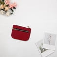 thumbnail image 1 of BESTYASH Billetera Roja De Cuero Falso Para Mujer Con Compacto Y Seguro, 1 of 6