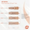 thumbnail image 2 of MIG Nozzles - Replacement for Lincoln/Magnum 200 to 400 and Tweco #2 to #4 Guns - Size: 1/2" (Flush Tip) - Model: 23-50-F - (4 PACK), 2 of 2