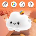 thumbnail image 2 of LED Nachtlicht Kinder Nachttischlampe Baby -Tragbare USB Aufladen Nachtlampe Licht für Das Lesen, Schlafen und Entspannen, Touch-Leuchte mit warmweißem und 7-Farben-Atemmodus Zhivalor OTTO-HJW-0750, 2 of 5