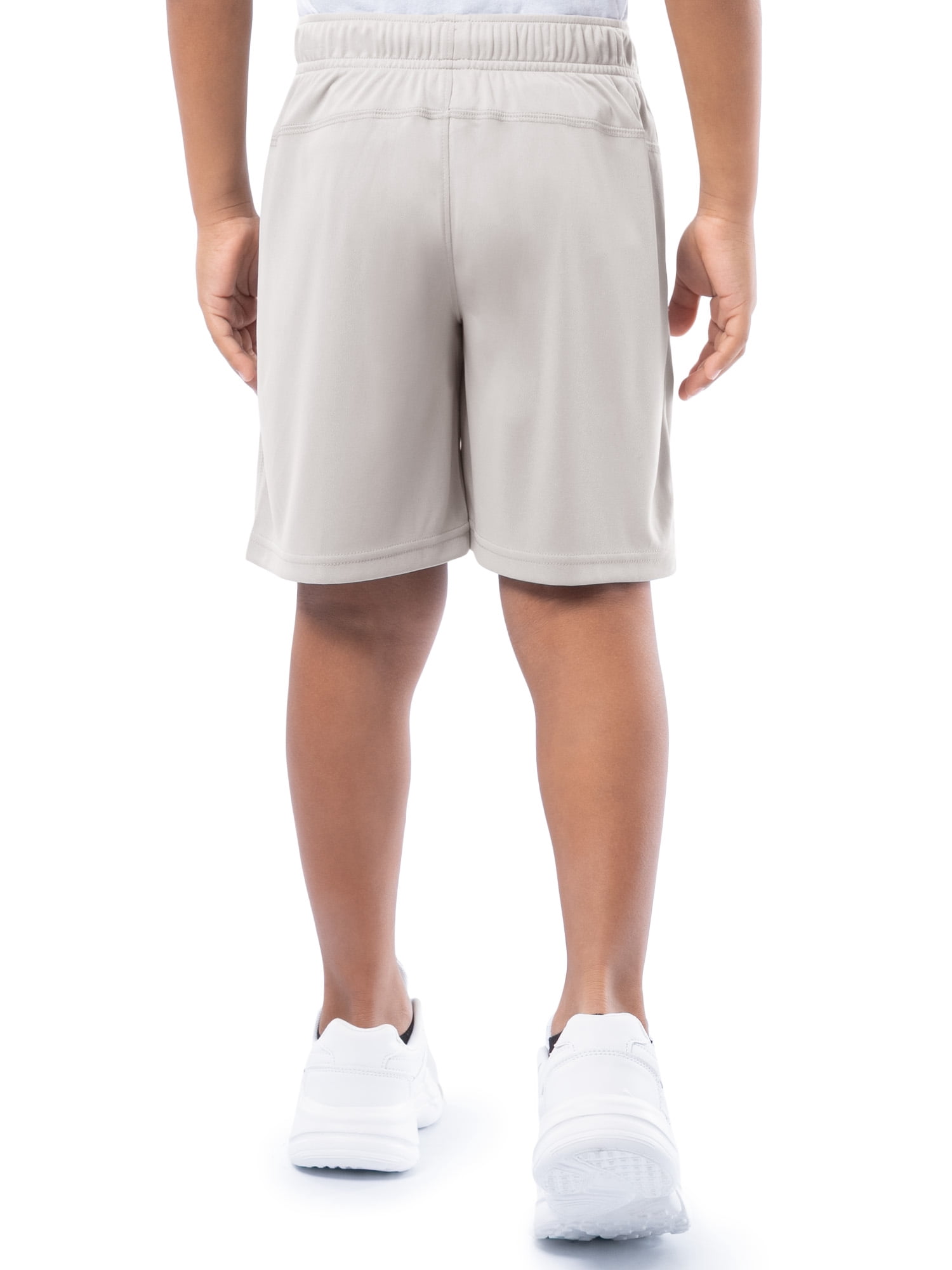 Athletic Works Boys Core Performance Shorts, 2-Pack, Sizes 4-18 & Husky