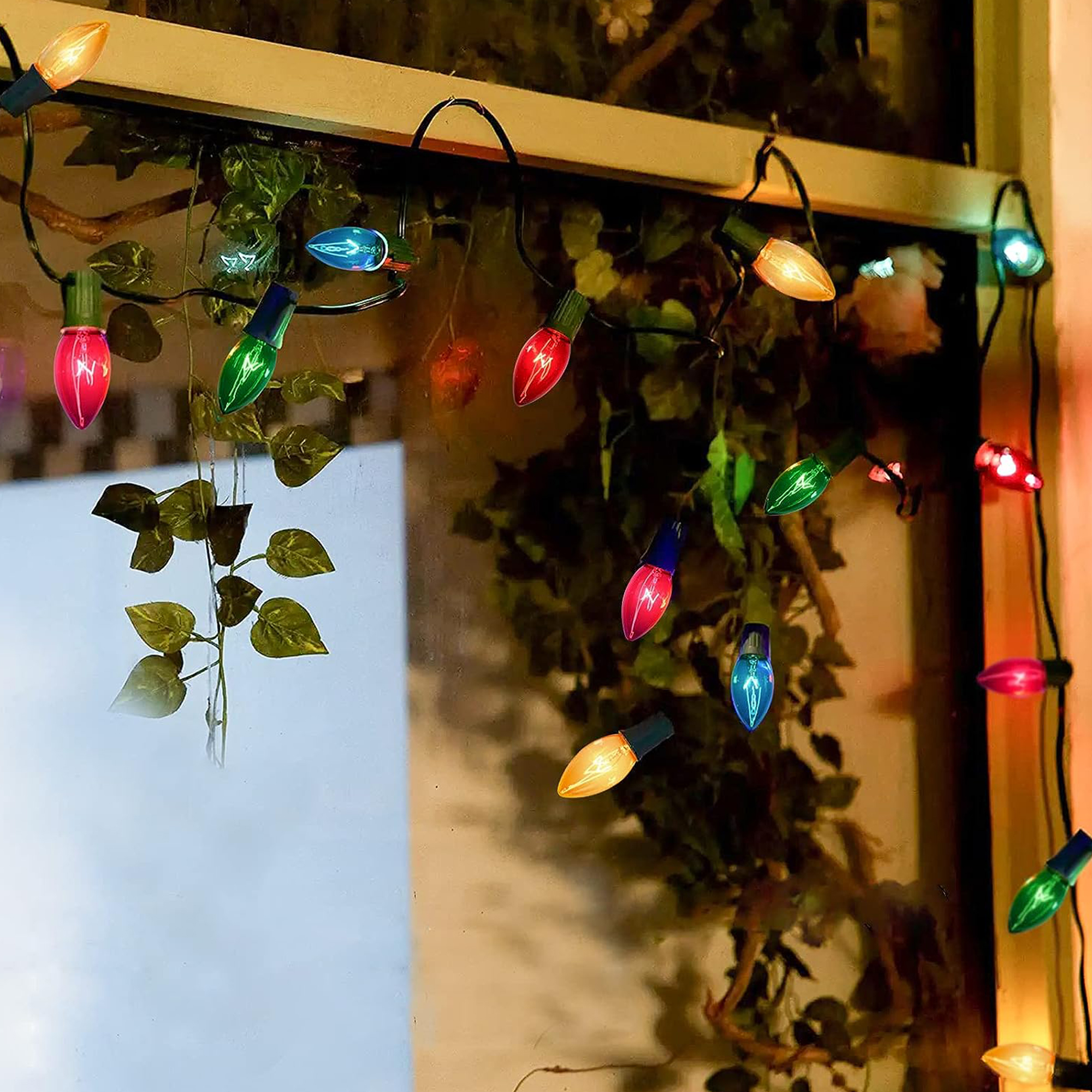 Daybetter 25.7ft Multicolor C9 Christmas Pathway Lights photo 2