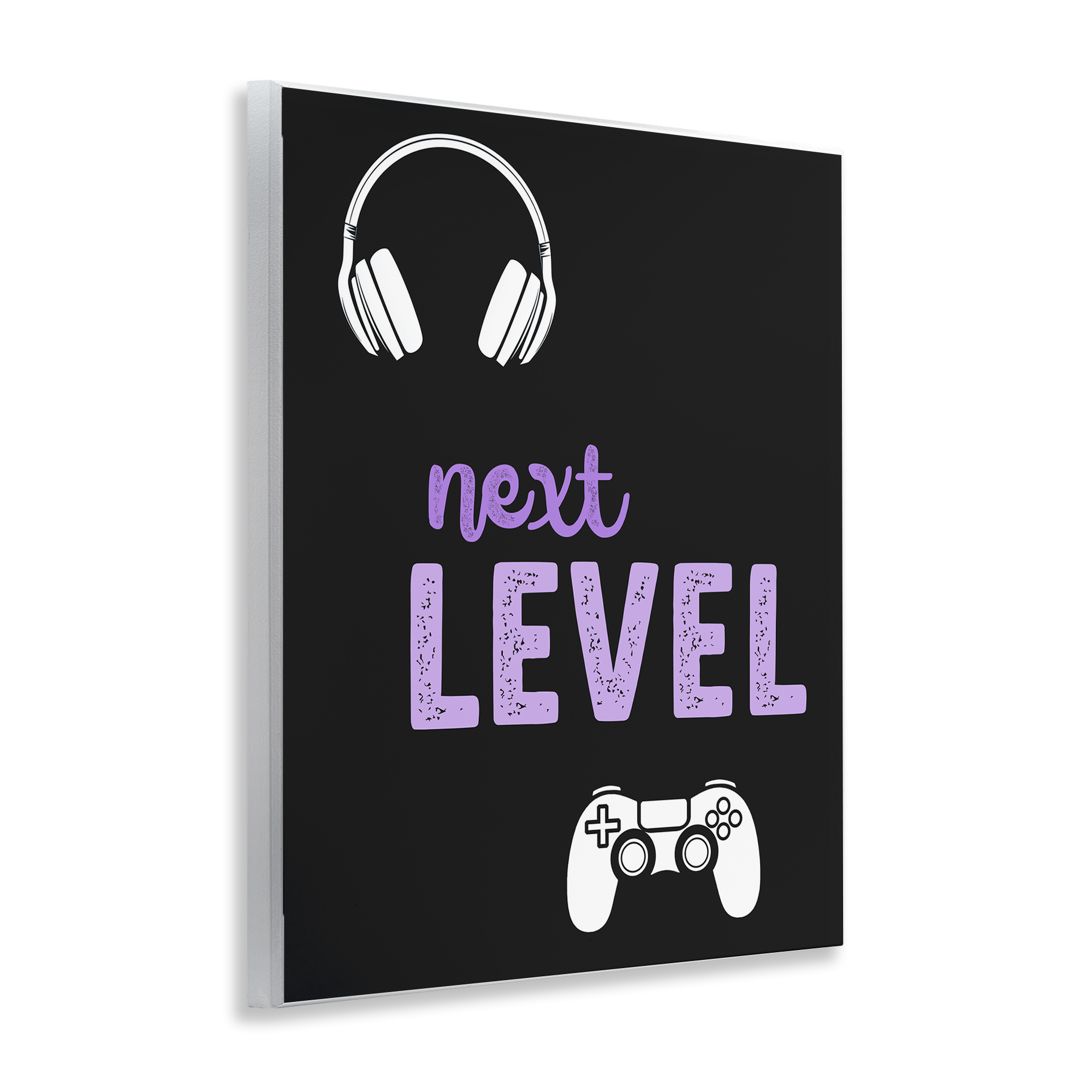 Next Level Headset & Controller Wall Plaque Art, design by Christine Simpson Art