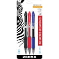 thumbnail image 1 of Zebra Pen Sarasa Dry X20 Retractable Gel Pen, Medium Point, 0.7mm, Assorted Business Color Ink (Pack of 1, 3 Count Total), 1 of 4