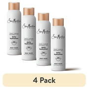 (4 pack) SheaMoisture Hydrating Liquid Body Wash for Women Virgin Coconut Oil, 18 fl oz
