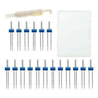 Twin Needles for Sewing Machine 10 Pcs Double Needles for Brother
