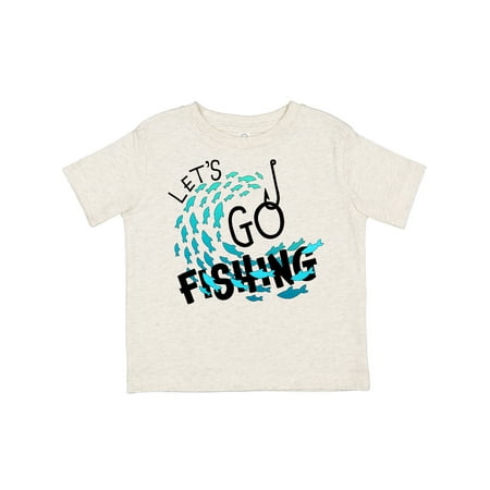 

Inktastic Let s Go Fishing Gift Toddler Boy or Toddler Girl T-Shirt
