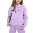 thumbnail image 4 of Gaexia Girls Fall Clothes ,Girls Hoodie and Joggers Set Winter Warm Casual Outfit Stylish Print Toddler Teen Comfy Kids Clothes, 4 of 4