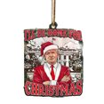 thumbnail image 1 of Patriótico Donald Trump 2024 Adorno Navideño 2D Acrílico Dibujos Animados (13), 1 of 2