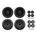 thumbnail image 2 of RC Wheel Tires RC Car Tires 4pcs Replacement for 1/10 Short-Course Truck 727 K1 RC Car, 2 of 7