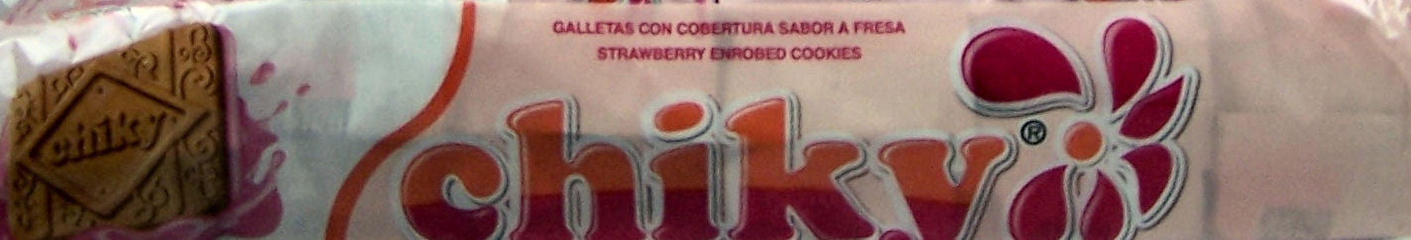 (3 pack) Chiky Strawberry Cookies, 16.9 oz Tray