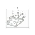thumbnail image 2 of New Genuine Nissan Socket Assy Clearance Lamp OE 262409M400, 2 of 10