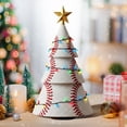 thumbnail image 1 of Wzzjkit Christmas Ball Ornaments for Tree, Shatterproof Glitter Plastic Balls Flocked Hanging Bulbs Christmas Balls for Christmas Tree Decorations 4pcs, 1 of 6