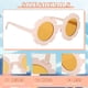 thumbnail image 3 of Guardurnaity 3 uds., gafas de sol para niños, elementos para bebés, gafas de sol redondas encantadoras para niños, suministros a juego para Lentes, 3 of 6