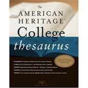 The American Heritage College Thesaurus, Used [Hardcover]