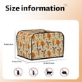 thumbnail image 5 of Fotbe Autumn Maple Leaf and Deer for Four Slice Toaster Cover, Fingerprint Protector, Super Soft Appliance Cover And Dust Cover,Bread Dust Cover & Fingerprint Protection, 5 of 7