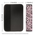 thumbnail image 6 of Chririnla Car Seat Belt Pads Skin-Friendly Polyester, Compatible with, Suitable for Cars, Pink Heart Leopard Print, 6 of 8