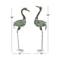 thumbnail image 4 of DecMode 40" Indoor Outdoor Crane Garden Sculpture (2 Pack), 4 of 20
