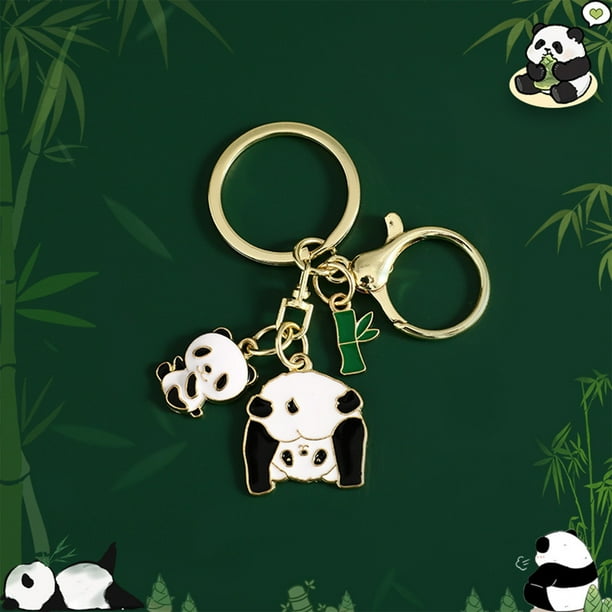 Rapeiae Cute Metal Keychain Multiple Cute Styles to Choose From Light weight and Portable Decorative Pendant