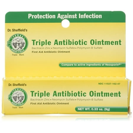 Dr. Sheffield's Triple Antibiotic Ointment, First Aid Treatment, 0.33 oz