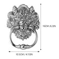 thumbnail image 2 of CHICHUMID 2 Pcs Poignées de Tête Durables Style Vintage pour Armoires et Commodes, 2 of 8