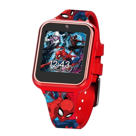 Marvel Spider-Man iTime Unisex Child Interactive Smart Watch 40mm - SPD4740WM