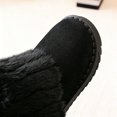 thumbnail image 2 of OGLCCG Boys Girls Snow Boots Suede Winter Warm Faux Fur Lined Slip On Outdoor Winter Shoes for Toddler/Little Kid/Big Kid Size 3-11, 2 of 7