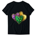 thumbnail image 2 of Meichang Hauts pour Femmes T-Shirts de la Saint-Valentin T-Shirts Graphiques Drôles d'Amour T-Shirts Mignons T-Shirts de Vacances Manches Courtes Col Rond Mode 2025, 2 of 4