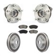 thumbnail image 1 of Transit Auto Front Hub Bearing Assembly Coated Disc Brake Rotors and Semi-Metallic Pads Kit for Car Subaru Legacy KBB-104045, 1 of 11
