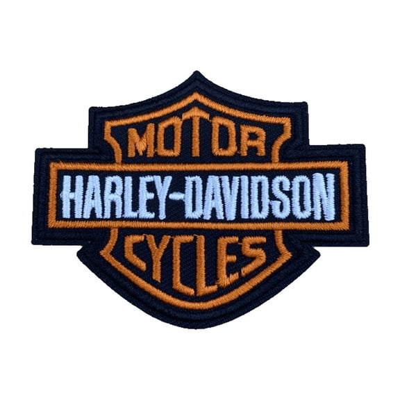 Harley Davidson 3” Embroidered Iron-On Patch
