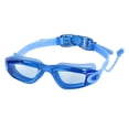 thumbnail image 1 of Gafas de natación portátiles, impermeables, modernas, con visión clara y antivaho, para piscina, para deportes acuáticos al aire libre. Azul, 1 of 8