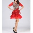 thumbnail image 3 of Roaring 20's 20s Great Gatsby Themed Dance Clothing Dress Attire Outfits Red, 3 of 4