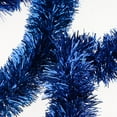 thumbnail image 3 of Abbracc Guirlande de Guirlande en Aluminium de Noël, Ornements Suspendus en Aluminium avec Nœuds Rouges Bleus, 3 of 7