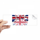thumbnail image 1 of National Flag huella Gene Rectángulo Parachoques Pegatina Cuaderno Ventana Calcomanía, 1 of 1