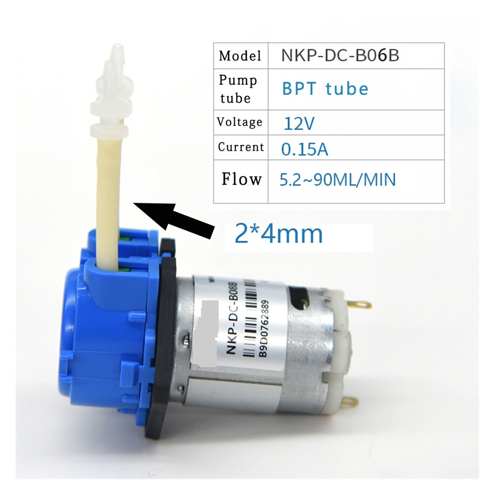 Peristaltic Pump NKP-DC-S10B NKP-DC-S08B NKP-DC-S06B Coffee Machine Coke Machine Aquarium DIY Pump 12V/24V Laboratory Mini Pump ,Powerful