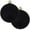 Black Glitter, variant on Christmas By Krebs Ornament, Commercial Grade Indoor and Outdoor Shatterproof Plastic, Water Resistant Ball Ornament Decorations (Silver Glitter, 12 inch (300mm))