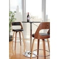 thumbnail image 3 of LumiSource Brown Adjustable bar Table, 3 of 5