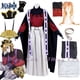 thumbnail image 2 of Disfraz de Cosplay Doma Douma, conjunto de peluca y abanico, atuendo de Halloween, kimono de Anime Douma para hombres y mujeres, 2 of 5