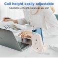 thumbnail image 4 of ZOUSSIQI Mini Chair Wireless Fast Charger Multifunctional Phone Holder, Portable Mini Chair Wireless Charger, Fast Charging Station Amplifier Mobile Phone Holder Stand Desktop Decoration CA919-46469, 4 of 6