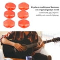 thumbnail image 3 of 6Pcs Guitar Tuning Peg , Plastic Tuner Key Cover Machine Head Knob  Pretty Design Broad Utility For Folk Electric Guitars, 3 of 8
