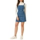 thumbnail image 2 of Vestido de mezclilla A-Line con tirantes ajustables para mujer INSPIRE CHIC, primavera verano, 3XL, azul, 2 of 7