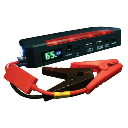 Battery Saver Lithium Jump Starter & Phone/Laptop Charger 750 CCA (12 Volt) (Best Battery Saver App For Android Phone)
